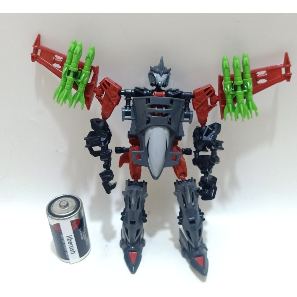 hasbro transformers construc bots starscream beast hunters model kit lego bionicle
