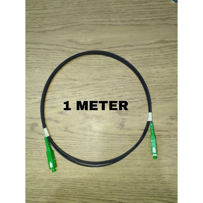 patchcord outdoor 1 meter APC/APC (MODEL GEPENG)