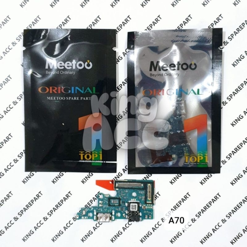 NEW MEETOO FLEXIBEL FLEKSIBEL SAMSUNG GALAXY A70 2019 / A705F CON KONEKTOR TC CAS CHARGER HF MIC