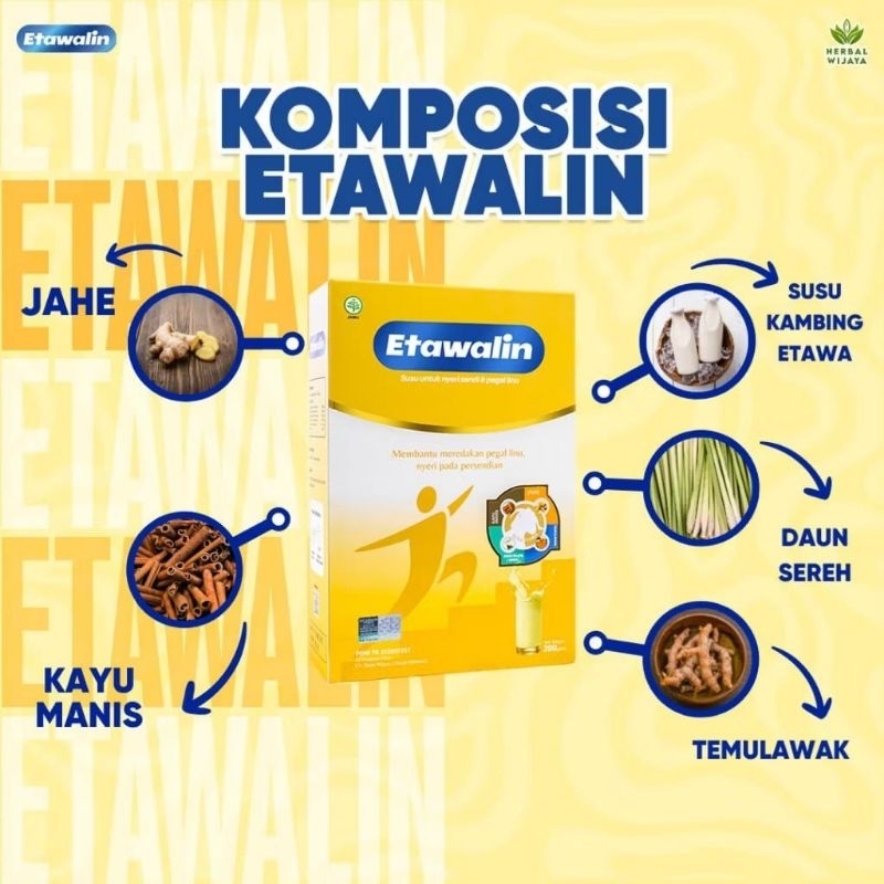 

Paket 1 Box etawalin - susu etawa mengatasi nyeri sendi rematik susu etawa original
