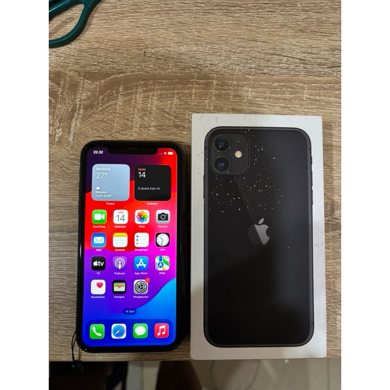 Iphone 11 64gb slim box ex resmi ibox