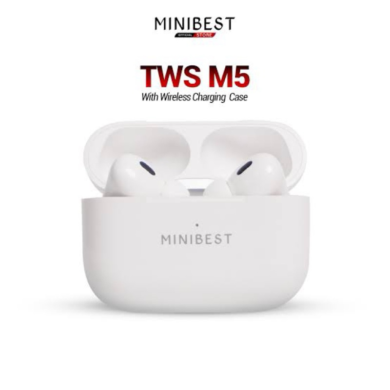 Earphone Bluetooth Headset Minibest M5 Wireless TWS