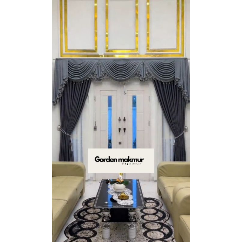 gorden mewah, gorden rumah, gorden minimalis, interior, gorden pintu, gorden gerbang, gordeng jendel