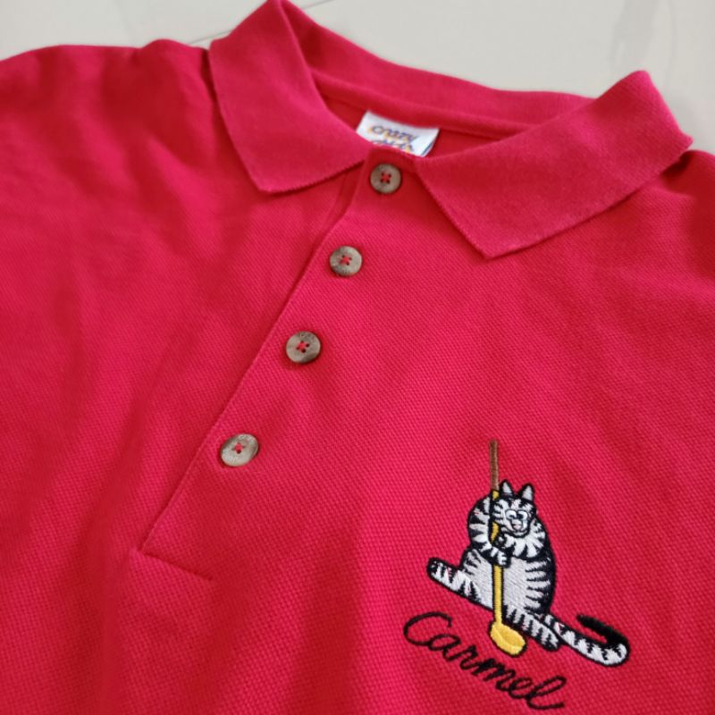 Kaos polo Kerah Crazy Shirts USA