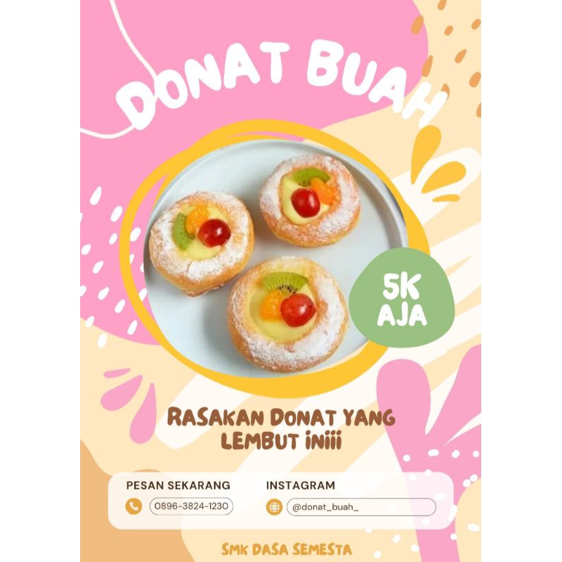 

Donat Buah