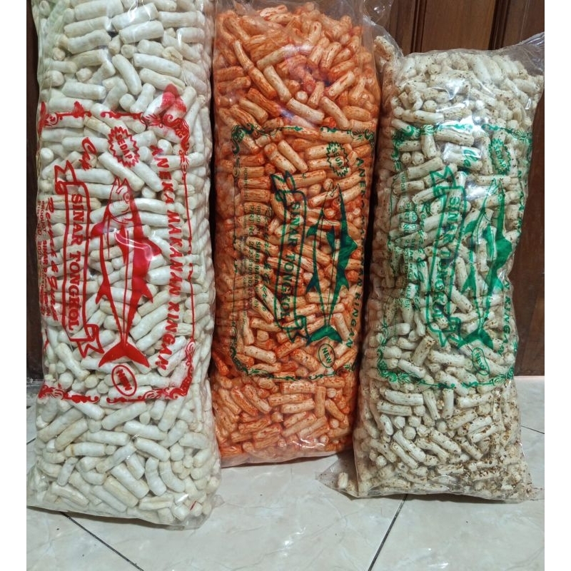 

100 gram kerupuk ikan tongkol/ kerupuk ikan tongkol kiloan/ kerupuk stik ikan tongkol/krupuk tongkol hidayah/ kerupuk ikan tongkol termurah