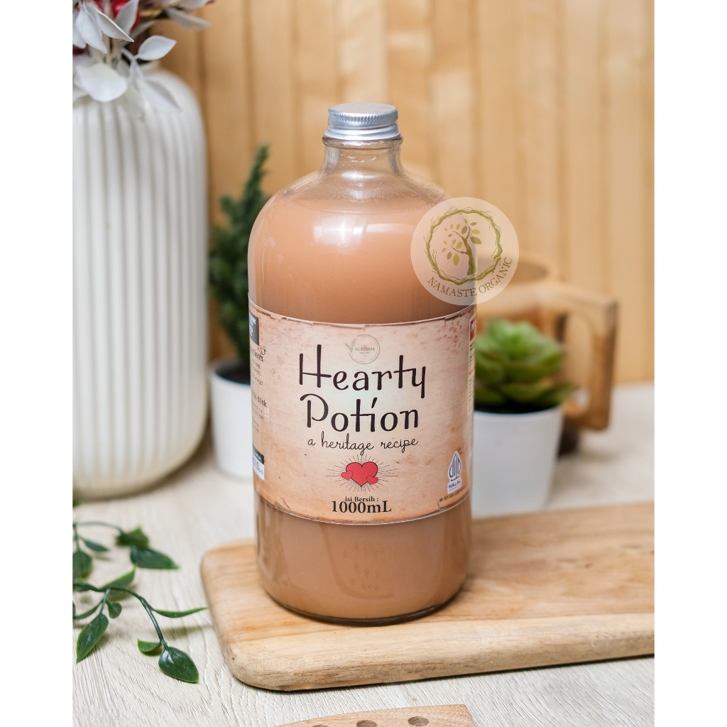 

HEARTY POTION 1L - JAMU BOTOL KACA