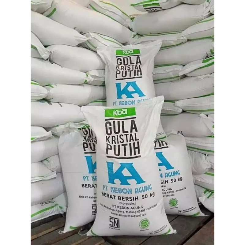 

Gula KBA Pack 1kg isi 15
