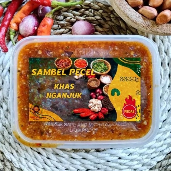 

Sambel Pecel murni asli Khas NGANJUK | 250gr | 500gr