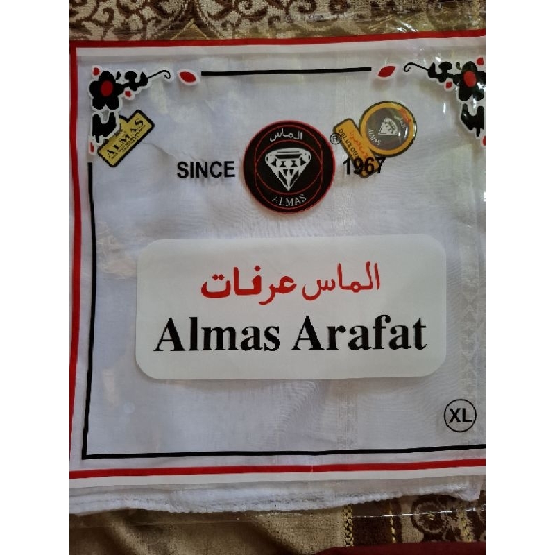 SORBAN PUTIH ALMAS ARAFAT