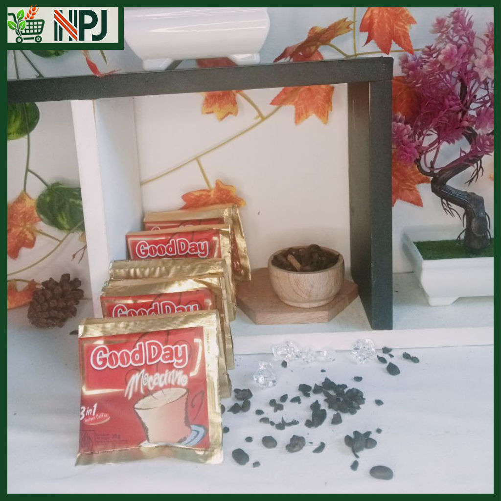 

Kopi Good Day Mocaccino Renceng Isi 10 Sachet – Kopi Instan Rasa Coklat Lembut
