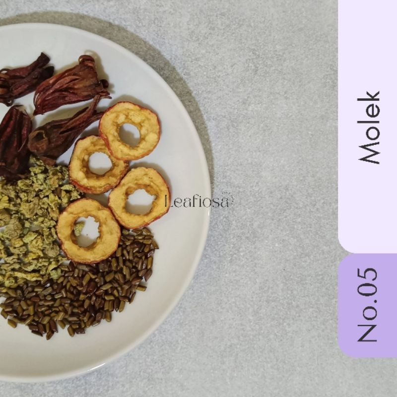 

Detox Tea "Molek" | Teh Penurun Berat Badan | Rosella Lotus leaf Hawtorn berry Cassia seed | Flower Tea Tisane