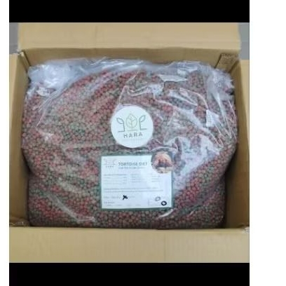 Hara Tortoise food 10 kg / pelet kura darat 10 kg / makanan kura darat / pelet kura kura darat / Pak