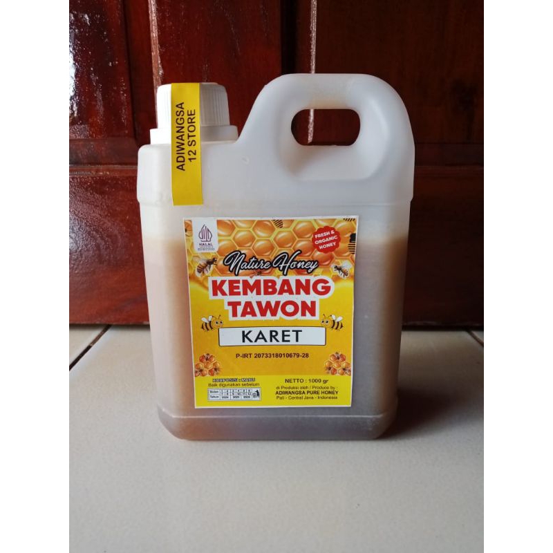 

Madu Murni Nektar Bunga Karet [1KG] 100% Raw Honey