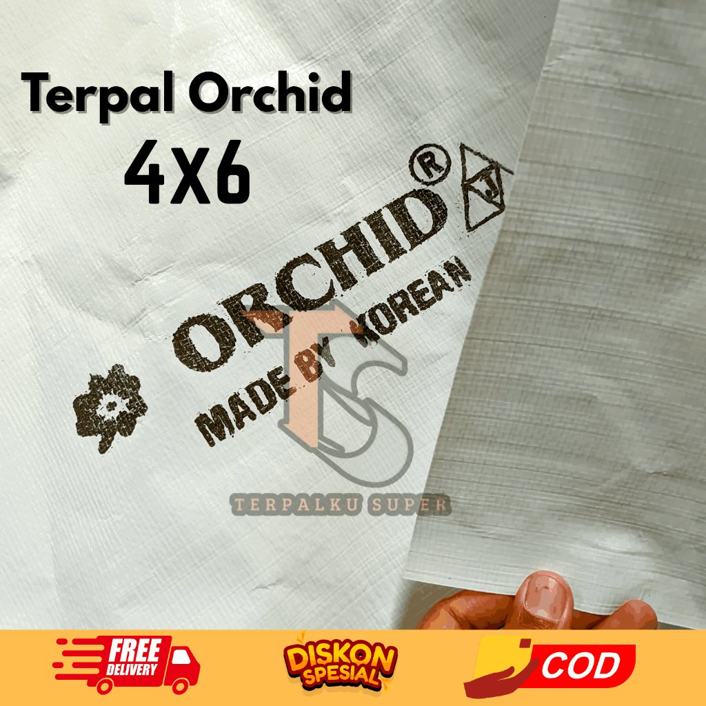 Terpal Ukuran 4x6 I Terpal Bahan Tebal I Terpal Orchid