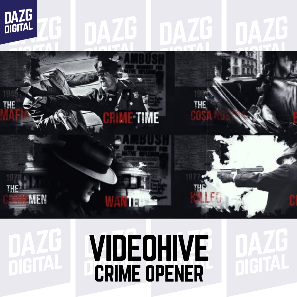 Videohive Crime Opener 27439692