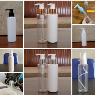 Botol 150ml Botol Pump 150ml RF Bening Botol 150ml RF Pump Treatment