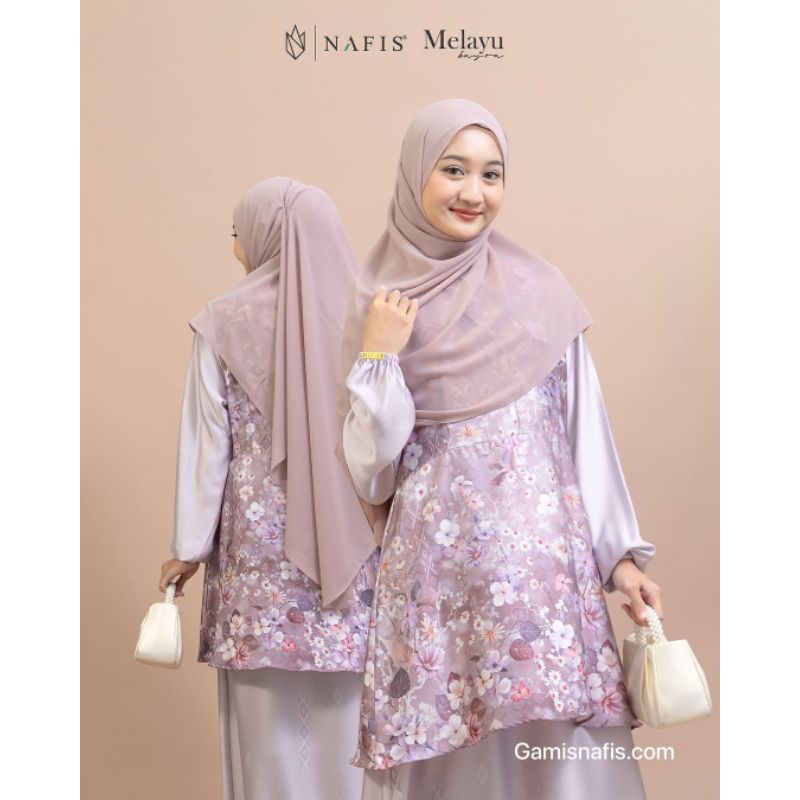 gamis silk/ Melayu gamis / kayra melayu by gamis nafis