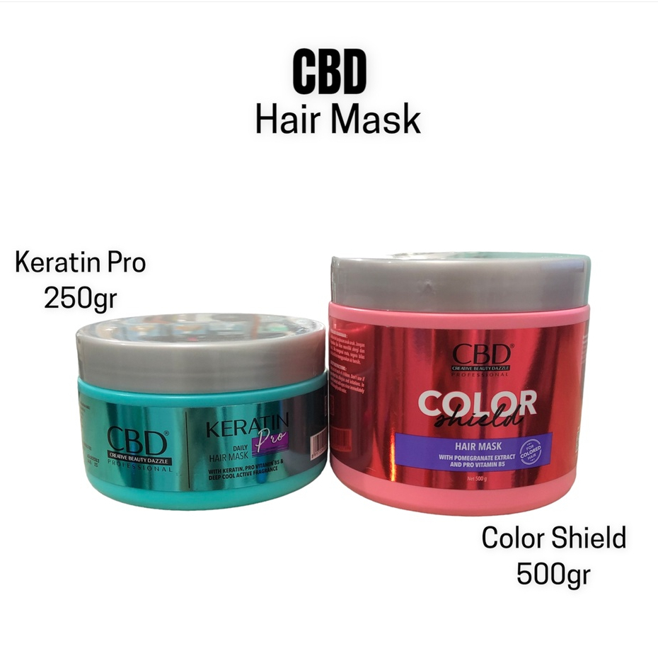 CBD Hairmask / Masker Rambut / Keratin Pro / Color Shield /Conditioner keratin