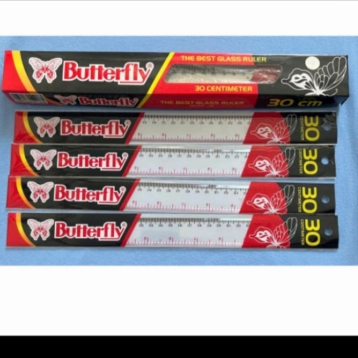 

Penggaris Butterfly 30 cm