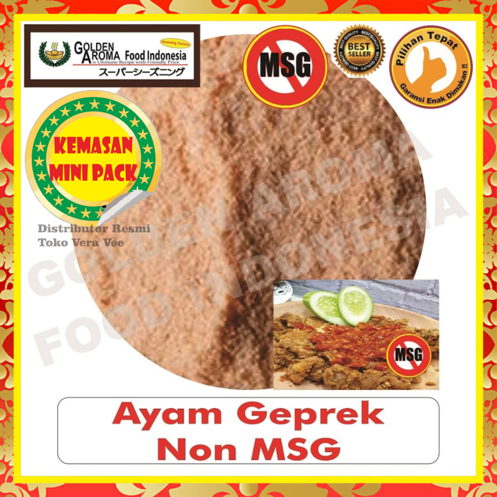 

Aneka Bumbu Ayam Teriyaki Nonmsg, Ayam Geprek Nonmsg, Ayam Pop Nonmsg, Ayam Gulai Nonmsg, Ayam Kolagen Nonmsg, 100gr GAFI Seasoning Powder