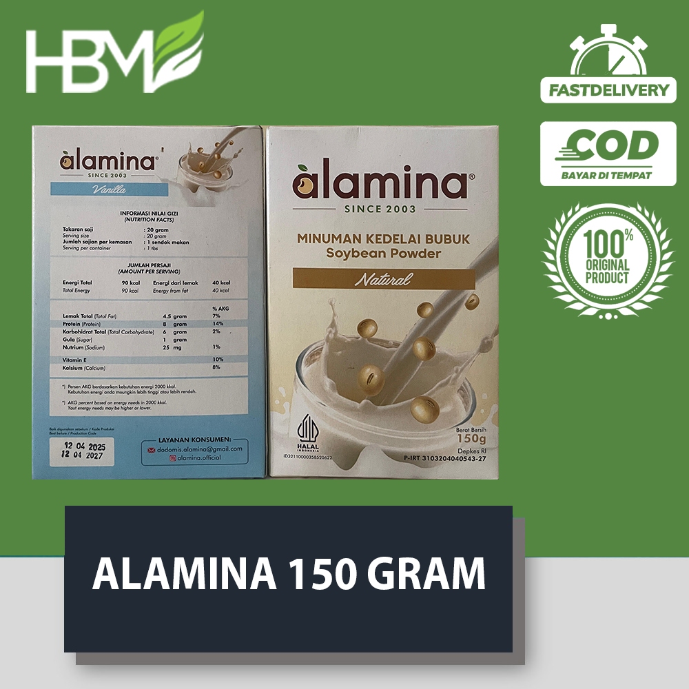 ALAMINA MINUMAN KEDELAI BUBUK SOYBEAN POWDER