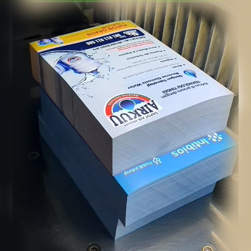 

Brosur A6, A5, A4 Cetak Murah 1 atau 2 Sisi 500 Pcs Leaflet, Full Color, Kertas Art Paper 120 Gr