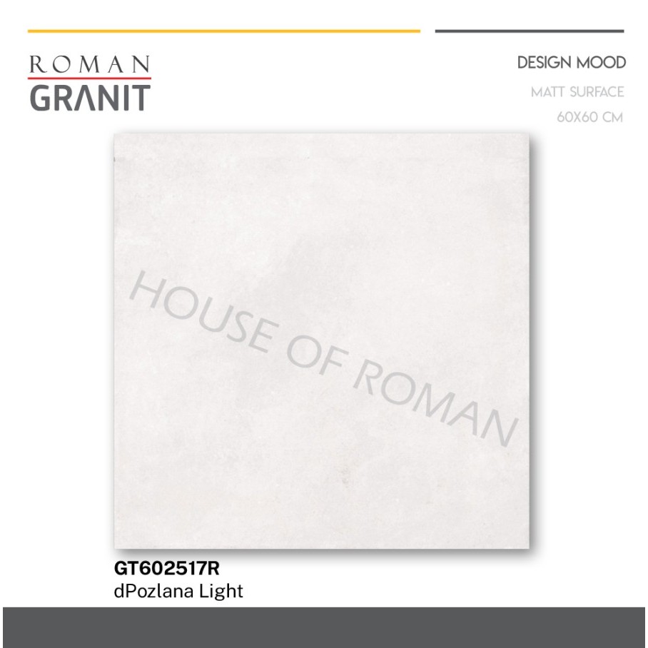 ROMAN GRANIT dPozlana Light 60x60 GT602517R ROMAN GRANIT
