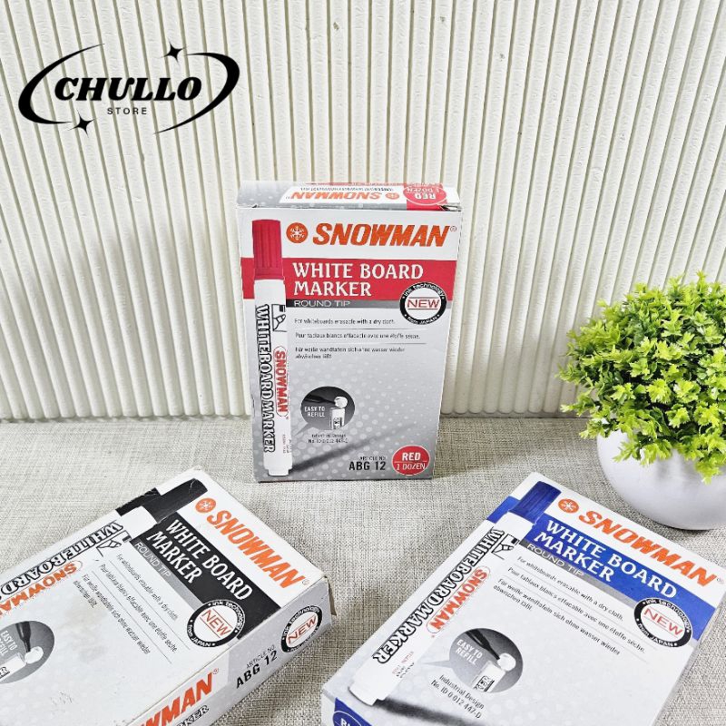

Snowman whiteboard/Spidol snowman whiteboard ABG12/spidol papan tulis