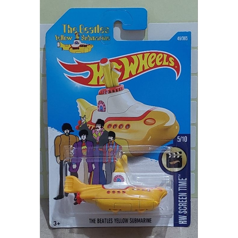 Hotwheels The Beatles Yellow Subrmarine