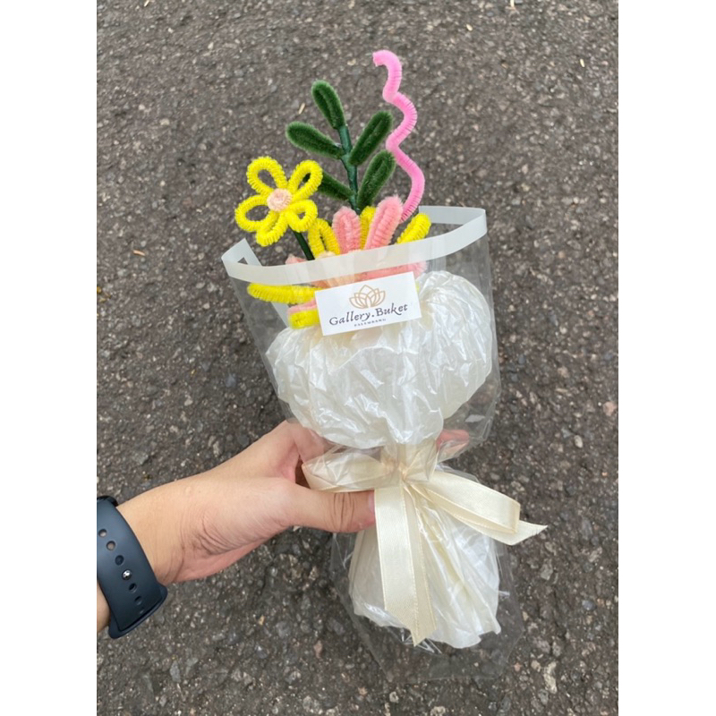 Buket Kawat Bulu Palembang / Pipe Cleaner Palembang