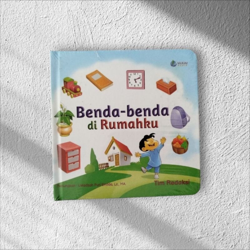 [NEW] Boardbook Benda-benda di rumahku