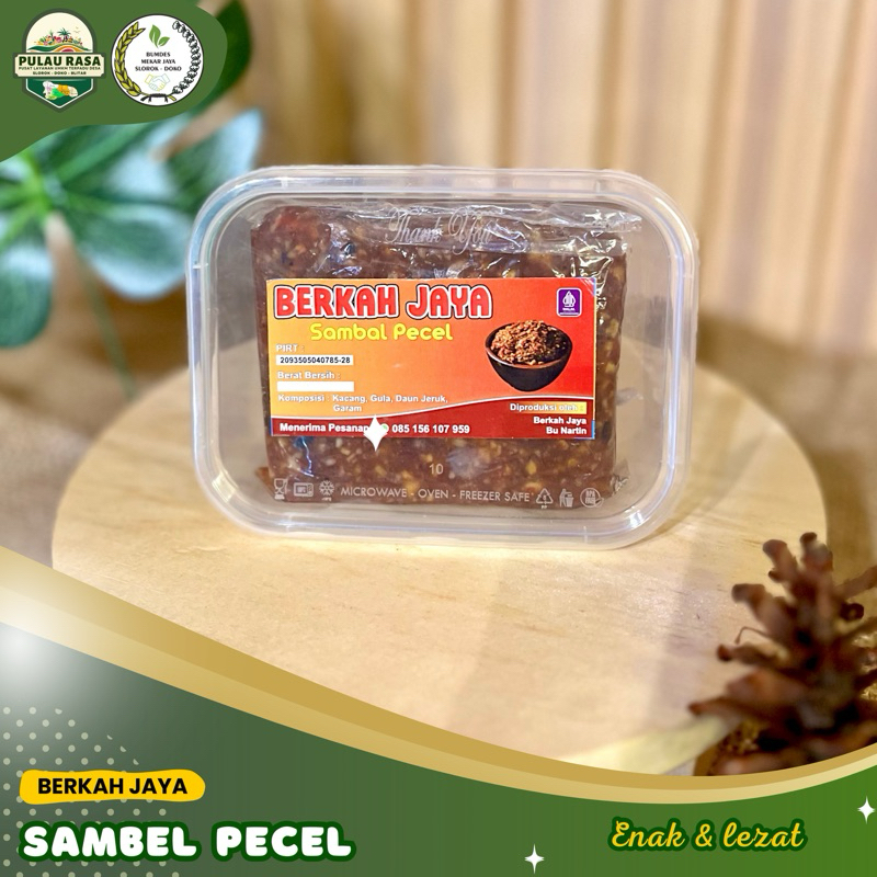

SAMBEL PECEL (BERKAH JAYA) | KEMASAN 250gr - 1kg