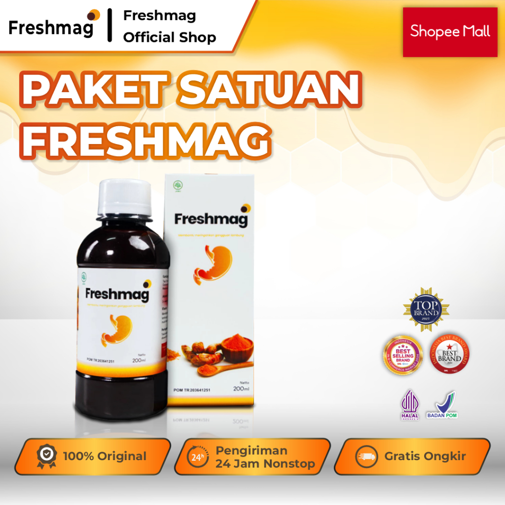 

FRESHMAG 3x Lebih Ampuh atasi Tuntaskan Permasalahan Lambung, Maag dan Gerd