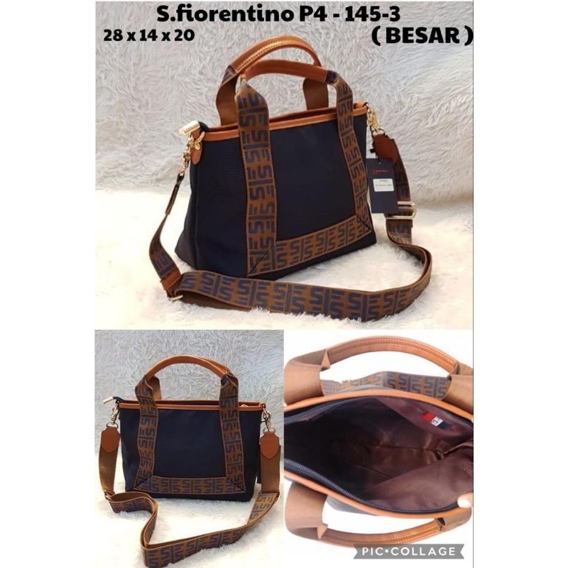Original S. Fiorentino Tas Fashion Top Handle/Selama Untuk Wanita (P4.145-3)
