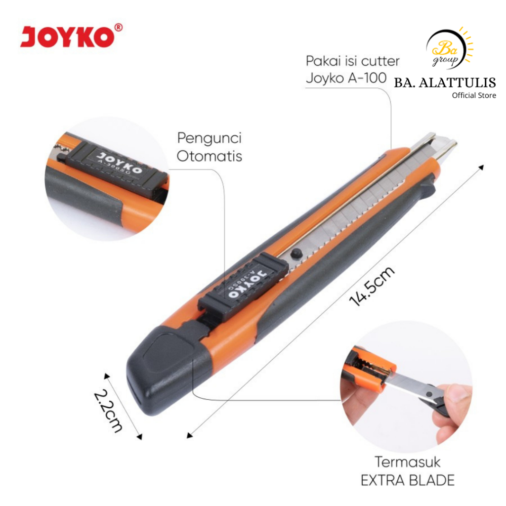 

Cutter / Pemotong Joyko A-300SG - BA.ALATTULIS