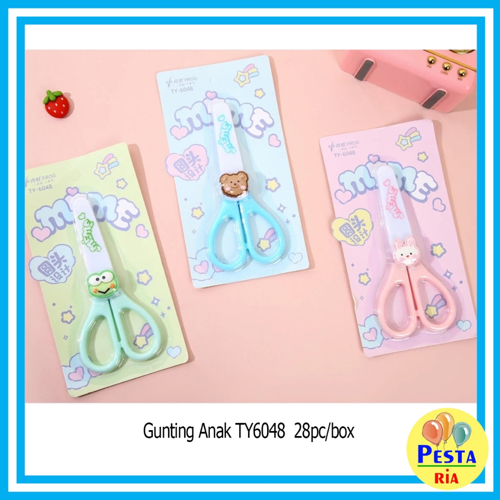 

Murah!! (1Pcs) Gunting Kertas Anak Fancy, gunting kertas, gunting plastik