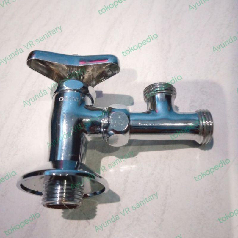 STOP KRAN BINTANG TOTO + LETER T / KRAN UNTUK CLOSET / ORIGINAL TOTO SECOND