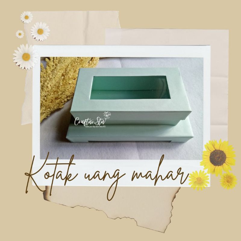 KOTAK UANG MAHAR / MONEY BOX / TEMPAT UANG MAHAR / BOX UANG /