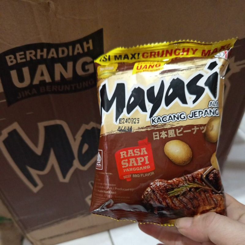 

Mayasi Kacang Jepang Rasa Sapi Panggang Paket 5 pcs