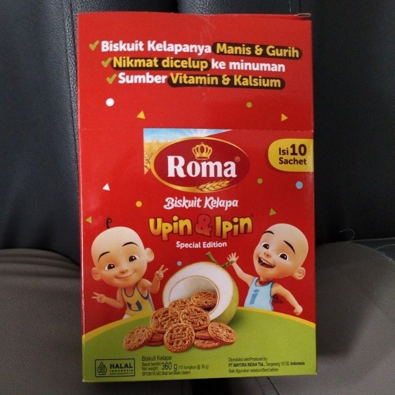 

Roma kelapa Box isi 10 sachet