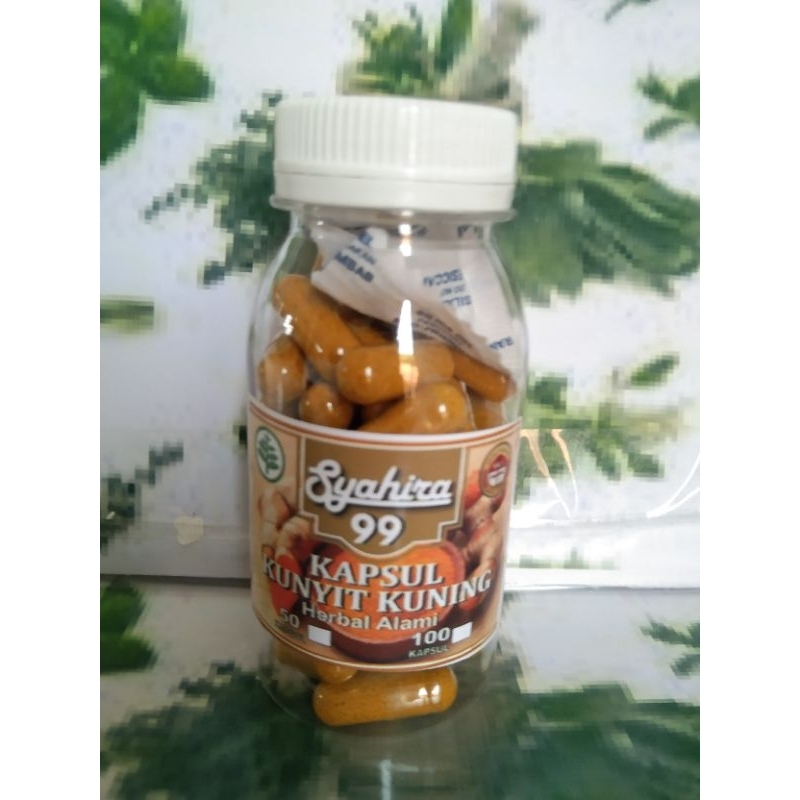 

KAPSUL KUNYIT KUNING ISI 100 KEMASAN BOTOL