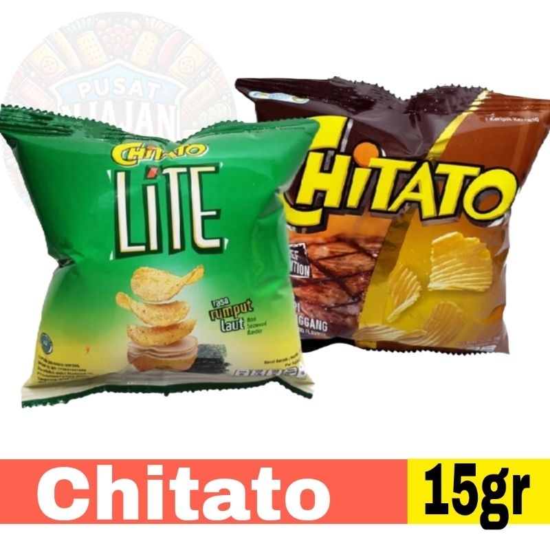 

Snack Chiki Chitato / Chitato Lite Satuan 15gr
