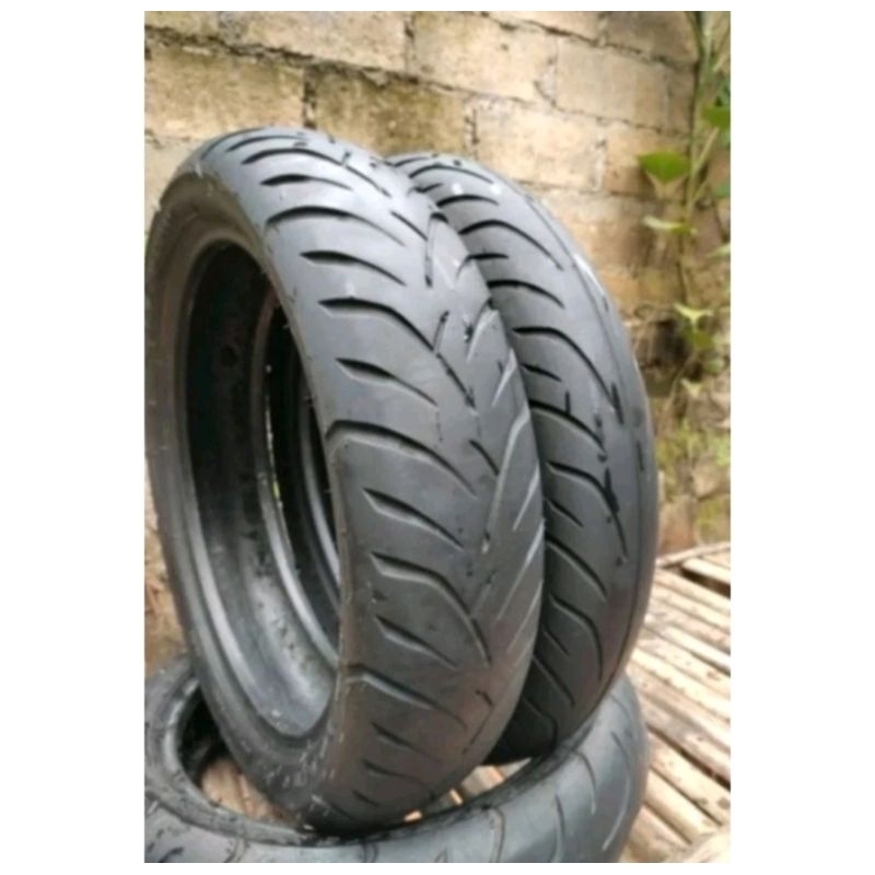 Sepasang ban pcx UK 100/80 DAN 130/70 RING 14 TUBLES