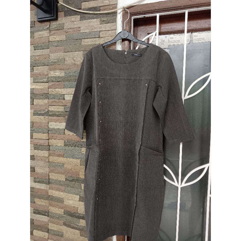 midi dress wanita preloved EPRISE