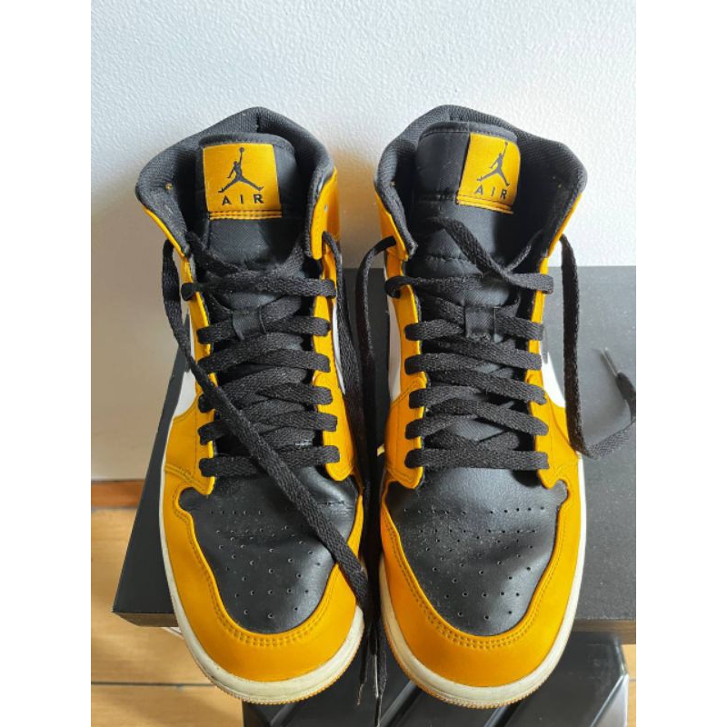 NIKE AIR JORDAN 1 HIGH YELLOW TAXI (100% ORI)