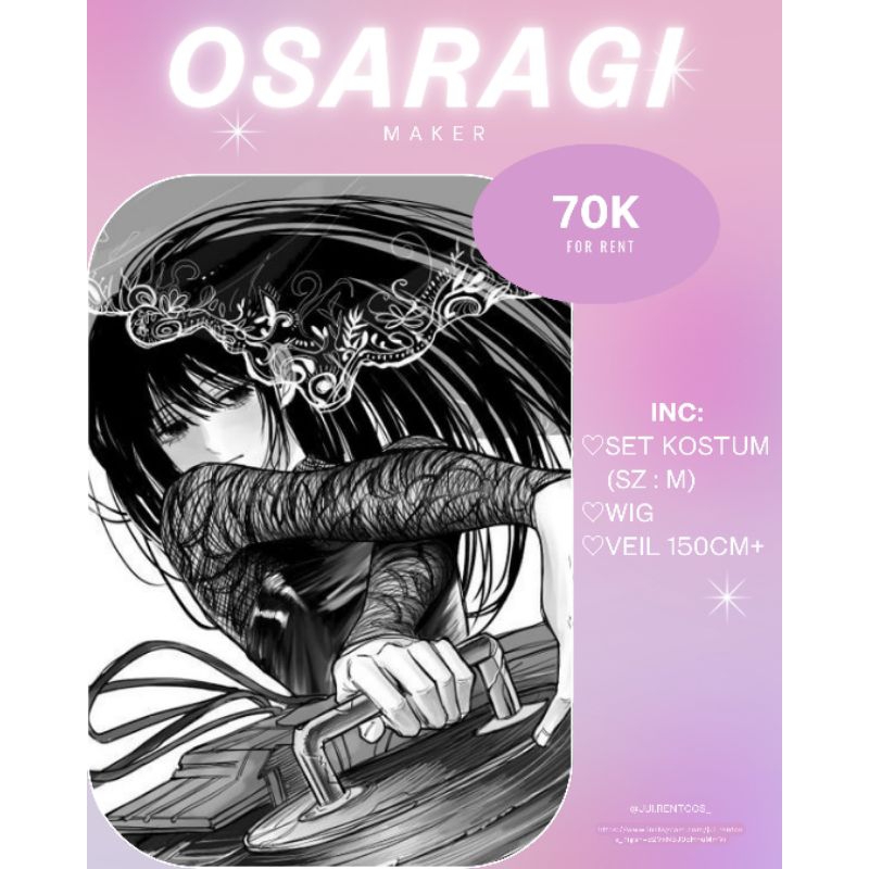 SEWA/RENTAL COSPLAY BEKASI 1KG