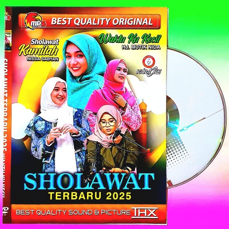 KASET DVD MP5 VIDIO MUSIK LAGU SHOLAWAT TERBARU 2025 - KASET MP5 VIDIO LAGU SHOLAWAT TERBARU