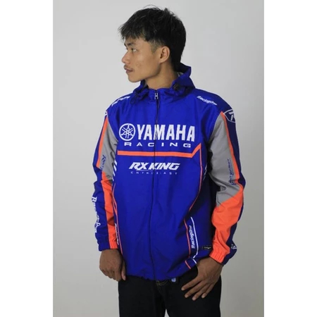 Racing One / Jaket Parasut Full Printing Rx-King - bahan tahan air