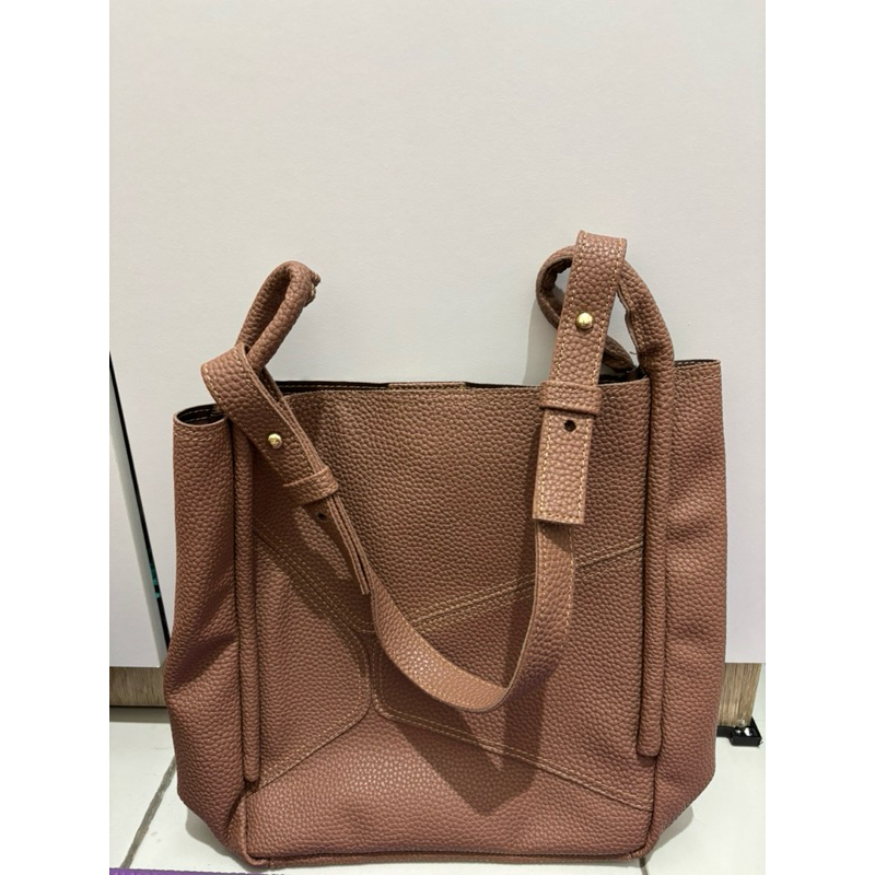 (Preloved) Tas Shoulder Kamiya Coffee